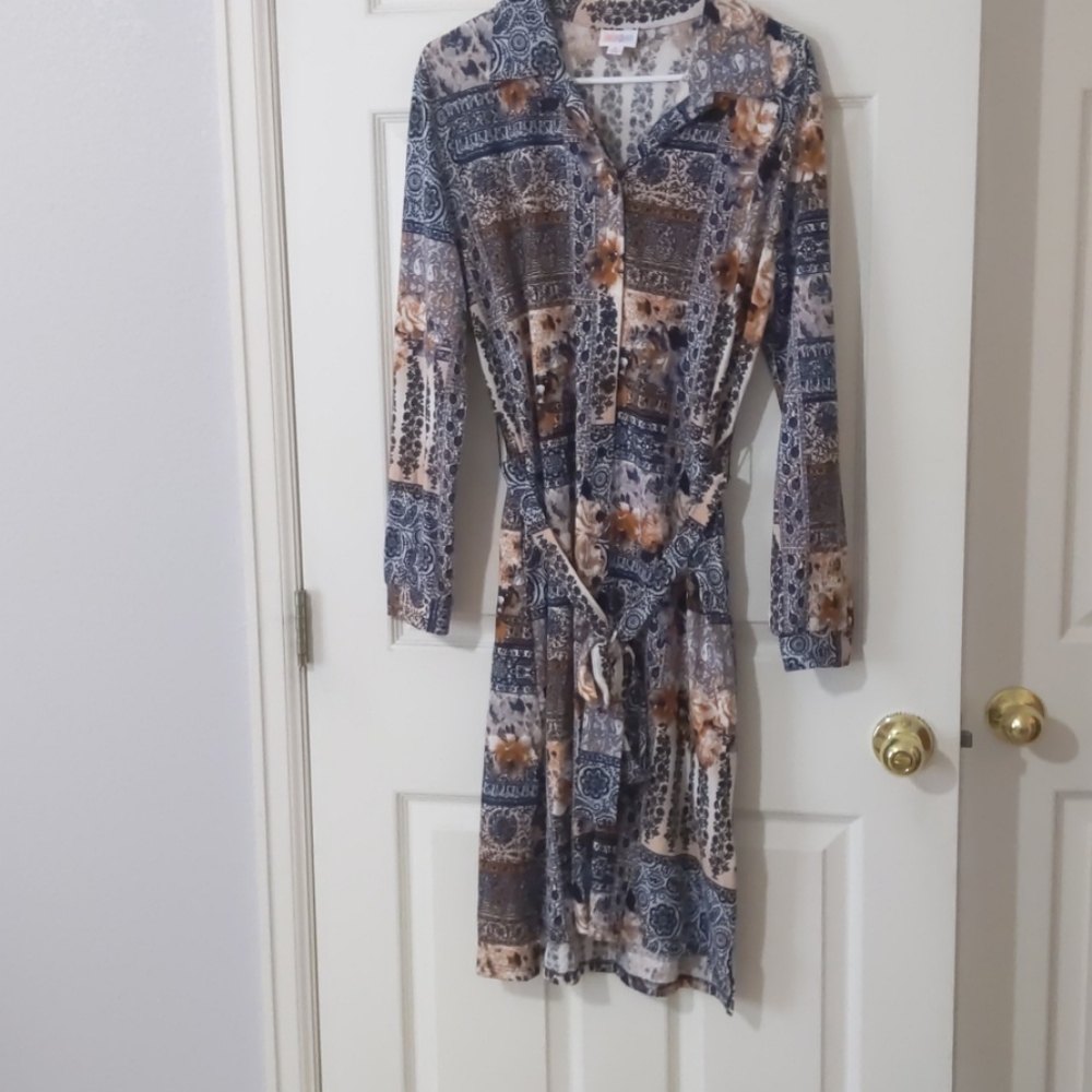 LuLaRoe Ellie Dress With Pockets